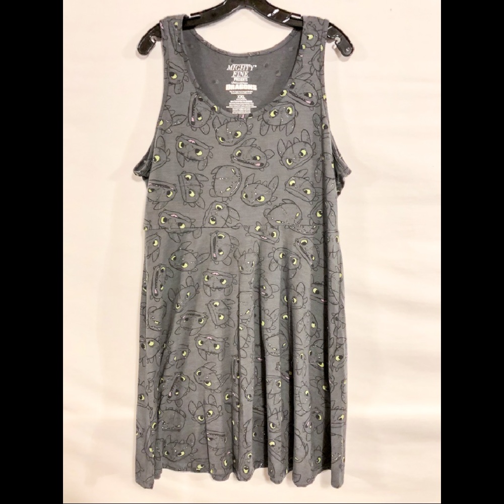 How to Train your Dragon Toothless Dress